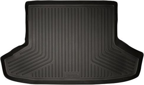 Husky Liners Weatherbeater Floor Mats | Fits 2012 - 2016 Toyota Prius C | Front & 2nd Row, 3-pc Black - 99501 in Saudi Arabia