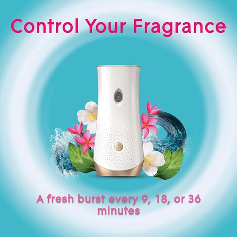 عبوة بخاخ أوتوماتيكية من جليد، معطر هواء للمنزل والحمام، أمواج مائية، 6.2 أونصة، 3 قطع in Kuwait