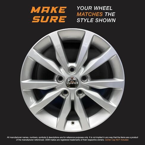 18" Gloss Black Wheel Skin Set Made for Dodge Durango SXT (2014-2026) | Durable ABS Plastic Cover Hubcap | Fits Directly Over OEM Wheel in Saudi Arabia