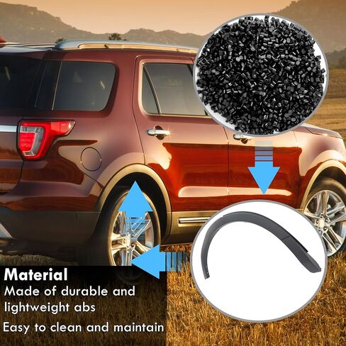 Rear Right Wheel Cover Fit for Ford Explorer 2011 2012 2013 2014 2015 2016 2017 2018 2019 Passenger Side Wheel Cover Molding Trim Replace for FB5Z7829164AA FO1791114 in Saudi Arabia