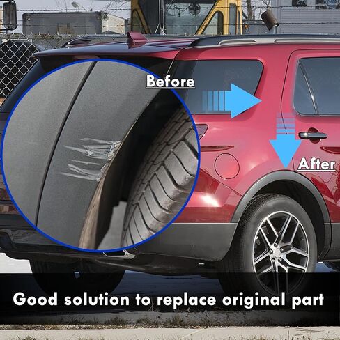Rear Right Wheel Cover Fit for Ford Explorer 2011 2012 2013 2014 2015 2016 2017 2018 2019 Passenger Side Wheel Cover Molding Trim Replace for FB5Z7829164AA FO1791114 in Saudi Arabia