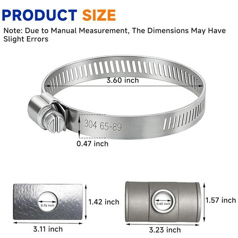 60012 مجموعة أدوات استشعار الأوكسجين مع M18 × 1.5 خيط من الفولاذ المقاوم للصدأ مشبك أنبوب العادم وحشية o2 مجموعة محول الاستشعار لأنظمة قياس نسبة الهواء والوقود الإلكترونية لحقن الوقود في السيارة in Kuwait
