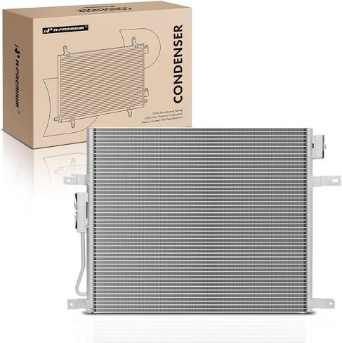 A-Premium Air Conditioning A/C Condenser Compatible with Jeep Grand Cherokee 2004 4.0L 4.7L, Replace# 55116931AA in Saudi Arabia