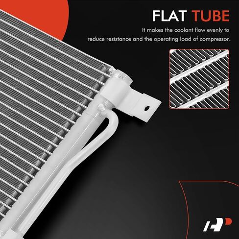 A-Premium Air Conditioning A/C Condenser Compatible with Jeep Grand Cherokee 2004 4.0L 4.7L, Replace# 55116931AA in Saudi Arabia