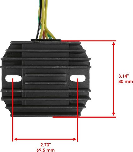 Caltric Stator and Regulator Rectifier with Gasket Compatible With Kawasaki Vulcan 1600 Nomad Vn1600 2005-2008 in Saudi Arabia