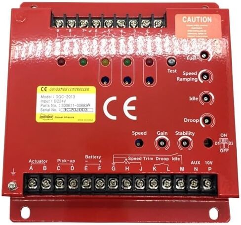 DGC-2013 Electronic Governor Red Speed Controller Generating Set Control Module 300611-00683A in Saudi Arabia