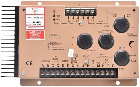 ESD5330 Generator Set Engine Speed Control 24V Dual Element Speed Control Switch Variable Speed Control(ESD5330 Original) in Saudi Arabia