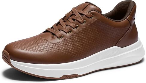 Mens Casual Dress Shoes with Arch Support Orthopedic Walking Sneakers Comfortable Business Shoe in Saudi Arabia