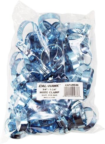 50-pc. 3/4" - 1-3/4" Hose Clamp in Kuwait