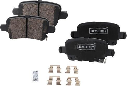 Replacement Rear Brake Disc and Pad Kit Compatible with Chevrolet Malibu 2016 1.8L Hybrid (Rear, Solid Disc) in Saudi Arabia