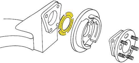 Replacement for fits MOOG K995-4 Alignment Shim Rear in Saudi Arabia