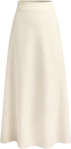 CIDER High Waist Solid Pleated Maxi Skirt in Saudi Arabia