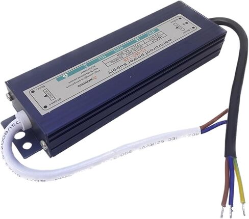 1 قطعة AC110V/220 فولت إلى تيار مستمر 12 فولت 5A 24 فولت IP67 إضاءة مقاومة للماء مصدر طاقة خارجي 60 واط (12 فولت 60 واط IP67) in Saudi Arabia