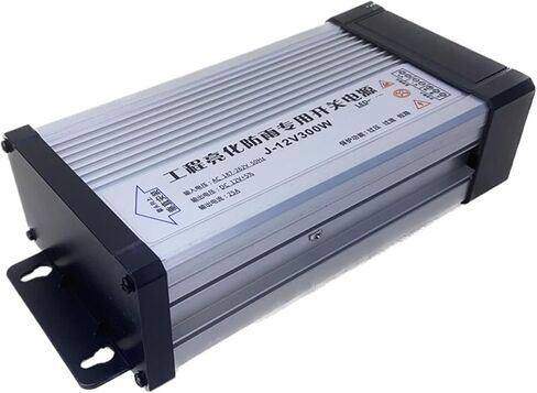 1pcs DC12V 300W Outdoor Rainproof Power Supply 25A Driver AC 220V Lighting Adapter IP44 in Saudi Arabia