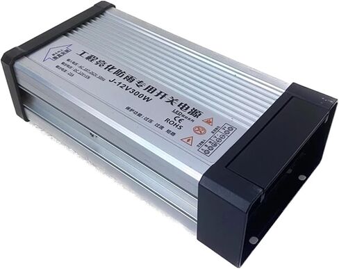 1pcs DC12V 300W Outdoor Rainproof Power Supply 25A Driver AC 220V Lighting Adapter IP44 in Saudi Arabia
