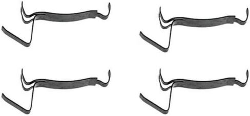 KarParts360 For Chevy Blazer 1990 1991 Disc Brake Anti-Rattle Clip | 4 Pieces in Saudi Arabia