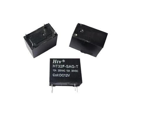 20 قطعة/الوحدة التتابع HT32F-SAG-T DC12V 4 دبابيس 10A in Kuwait