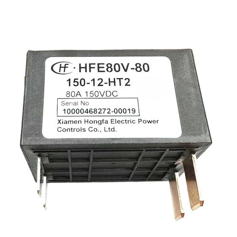 1 قطعة/الوحدة التتابع HFE80V-80/150-12-HT2 الجهد تيار مستمر التتابع قواطع in Kuwait