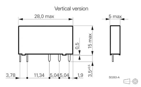 10 قطعة/الوحدة التتابع 2961105 24 فولت 5 دبابيس 6A سامسونج التتابع الكهرومغناطيسي 2961121 in Kuwait