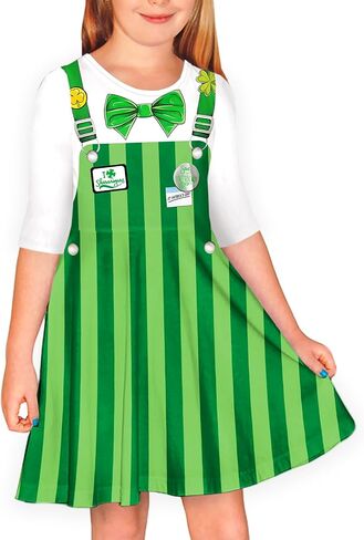 Remimi Girls Valentines Dress 3/4 Sleeve Mardi Gras Party Dresses 3-14 Years in Kuwait