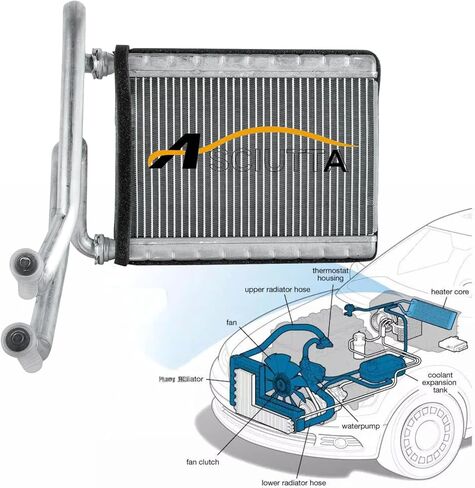 HVAC Aluminum 93068 Heater Core fits for 2002-2008 Toyota Camry Solara Lexus ES330 ES300 03 04 05 06 07 in Saudi Arabia