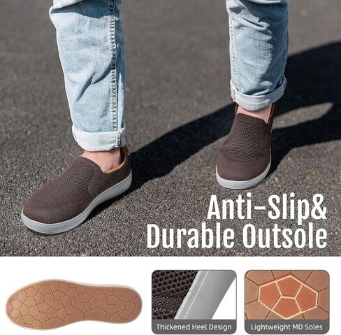 Puxowe Men's Loafers Slip On Casual Shoes – Mesh Walking Shoes for Men, Dress Loafers for Business & Leisure in Saudi Arabia