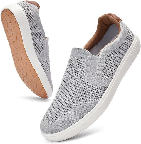 Puxowe Men's Loafers Slip On Casual Shoes – Mesh Walking Shoes for Men, Dress Loafers for Business & Leisure in Saudi Arabia