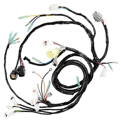 Caltric 5NF-82590-00-00 Complete Wire Harness Compatible with Yamaha Warrior 350 YFM350X 2002 2003 2004 in Saudi Arabia