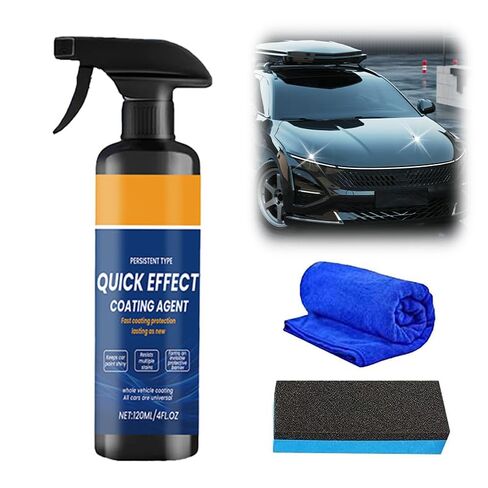 2026 New Upgraded Car Coating Spray, Car Scratch Remover and Paint Sealant, Hydrophobic Quick Detailer for Cars, Motorcycles, Boats, RV Glass, High-Gloss Finish (3PCS) in Saudi Arabia