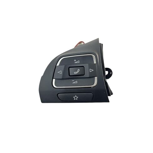 Steering Wheel Mounted Cruise Control Switch Butto/Fit for Golf MK6 Tiguan Jetta Car Steering Wheel Button Switch 5C0959537B 5C0959538B 5C0 959 537 B 538(Left) in Saudi Arabia