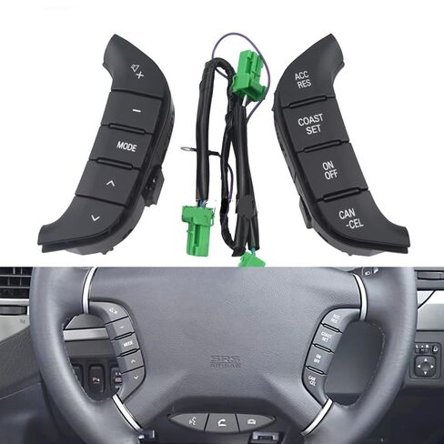 Steering Wheel Mounted Cruise Control Switch Butto Multifunction Steering Wheel Switch Audio Radio Control 84250-PJL/Fit for Mitsubishi Pajero Button in Saudi Arabia