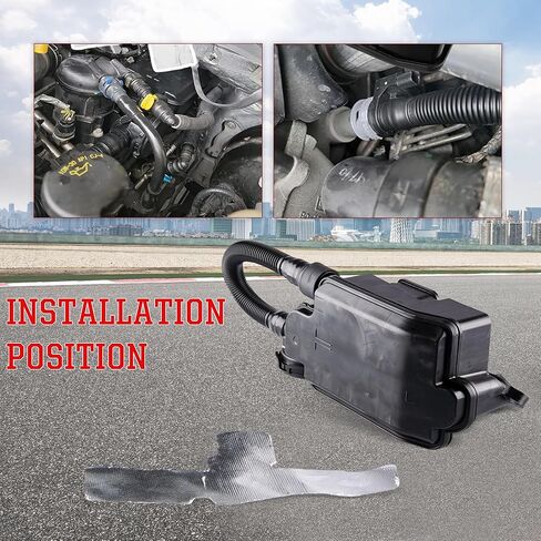 FC3Z6A785F Engine Air-Oil Separator Assembly Compatible for 2017-2019 Ford F250 F350 F450 F550 Super Duty 6.7L V8 Powerstroke Diesel PCV CCV Vent Valve Engine Crankcase - without Sensor in Saudi Arabia