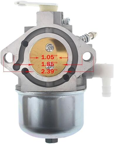 مكربن ​​YAEGER لبريجز وستراتون 13HP I/C ذهبي 28M707 28M706 28R707 محرك كارب، YAEGER677 in Kuwait