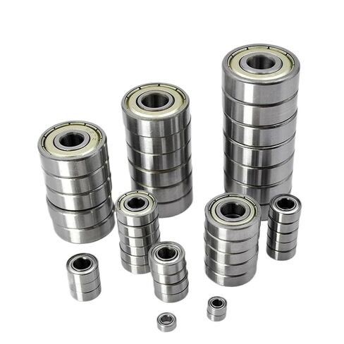100pcs Small Bearings 2mm 3mm 4mm 5mm 6mm 7mm 8mm 9mm 10mm 3x7x3 5x10x4 5x11x4 8x22x7 10x15x4 mm Miniature Bearing(2x7x3mm) in Saudi Arabia