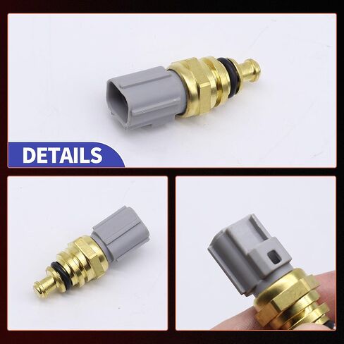 HiSport Coolant Temp Temperature Sensor - Compatible with Ford Contour Courier Ecosport Escape Explorer Focus Mondeo Mustang Ranger Taurus Mazda Mercury Replace XS6Z12A648BA in Saudi Arabia