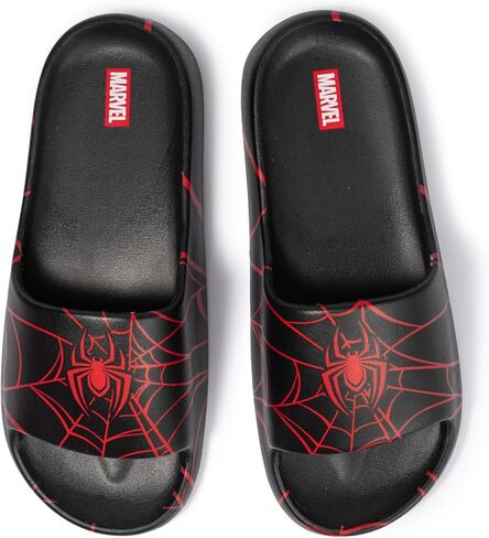 Marvel Spiderman Pool Slides - Spider Man Sandals for Adult Men in Saudi Arabia