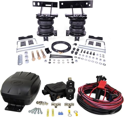 Air Lift LoadLifter 7500 XL Ultimate Air Spring Kit & WirelessONE الجيل الثاني ضاغط EZ Mount يناسب 2023 2026 F250 F350 SuperDuty 4WD | التحكم في مسار واحد | يشتمل على ملصق TrendsAuto in Saudi Arabia