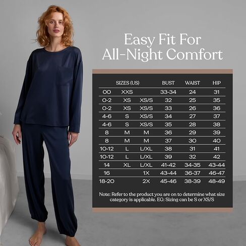 Lunya Washable Silk Long Sleeve Jogger Pant Set - Thermoregulating Mulberry Silk, Relaxed, Breathable–Multiple Colors & Sizes in Saudi Arabia