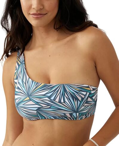 قطعة بيكيني علوية للسيدات من O'NEILL للسباحة بكتف واحد من Bralette، متعدد الألوان، M in Saudi Arabia