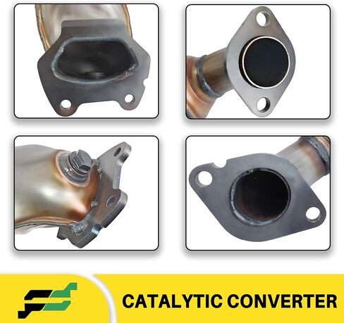[Front&Rear]FortunaFlow Catalytic Converter Fit for Dodge Grand Caravan 2011-2017 3.6L,Chrysler Town&Country 2011-2016 3.6L,Chrysler 200 2011-2014 3.6L,Dodge Avenger 2011-2014 3.6L(EPA Compliant) in Saudi Arabia