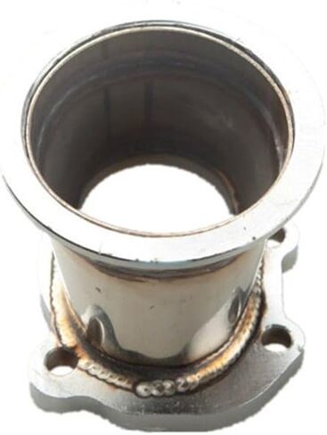 AdlerSpeed ​​US Ship GT25R GT28R 5 شفة عادم الترباس إلى 3 بوصة 76 مم محول V Band Turbo Downpipe in Kuwait