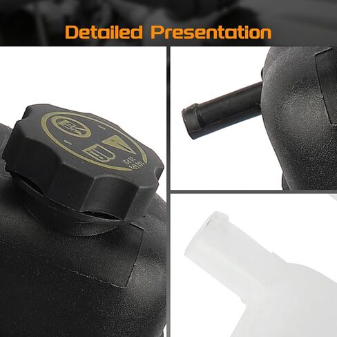 Coolant Reservoir with Cap Compatible with Chevy Silverado Suburban Tahoe Avalanche 2007-2013, GMC Sierra 1500 2500 HD 3500 HD Yukon 2007-2014 in Saudi Arabia