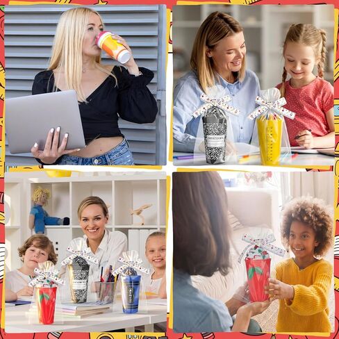 24 Pcs Teacher Appreciation Gifts in Bulk Reusable 16 oz Teachers Coffee Cups Bulk Thank You Teacher Gift Fuzzy Teachers Socks for Back to School Party Decor Mentor Lecturer Educator Gifts in Saudi Arabia