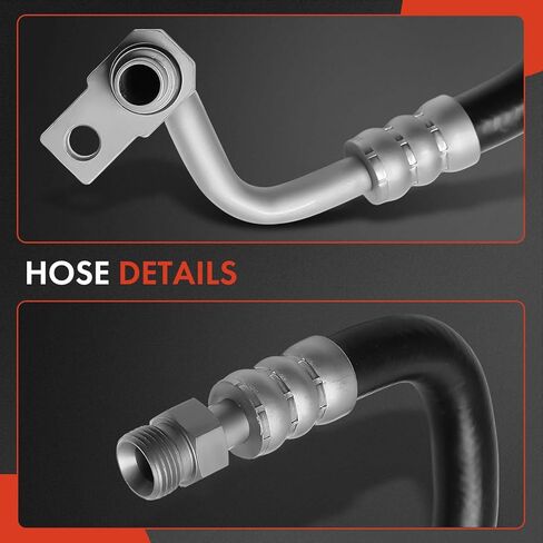 A-Premium Inlet Automatic Transmission Oil Cooler Line Hose Assembly Compatible with Audi A6 2006-2011, A6 Quattro 2005-2011, 3.0L 3.2L in Saudi Arabia