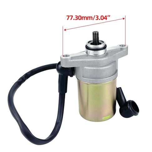 10 Teeth Starter Motor fit for GY6 49cc 50cc Scooter 139QMB Moped ATV Go Karts TAOTAO SUNL ROKETA Tank Baja in Saudi Arabia
