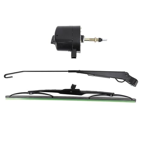 12V Windshield Wiper Motor Kit, Powerful Motor with Arm and Blade for Tractor Fishing Boat ATV UTV, 7731000001 Long Shaft Electric Wiper Assembly 01287358, 0390506510 in Saudi Arabia