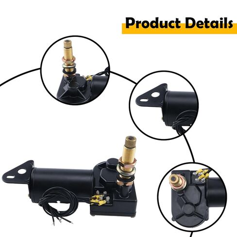 محرك ممسحة القارب 12 فولت متوافق مع MRV والقوارب والسيارات يستبدل 34010 4R2.12.R110D WWF12C18 in Saudi Arabia
