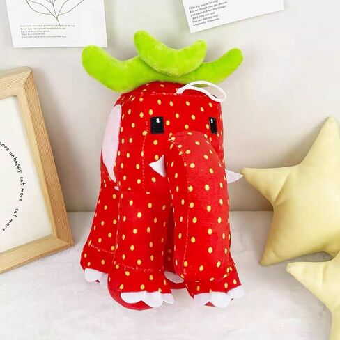 Steal a Brainrot Strawberry Elephant Vibrant Decorative Collectible – 10 Inch Brainrot Inspired Display Piece, Stylish Home Accent & Fan Favorite in Saudi Arabia