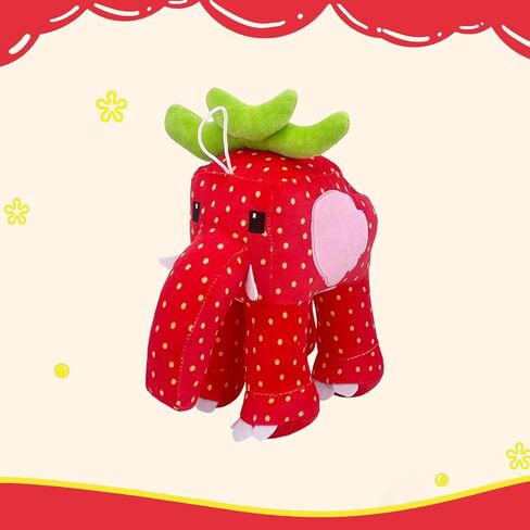 Steal a Brainrot Strawberry Elephant Vibrant Decorative Collectible – 10 Inch Brainrot Inspired Display Piece, Stylish Home Accent & Fan Favorite in Saudi Arabia
