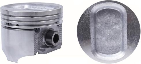 Set of 8 Rectangular Dish Top Pistons for 68-74 GM/Cadillac 7.7L/472 | .060 (1.50mm Oversized) | 4.360in. Bore Diameter in Saudi Arabia
